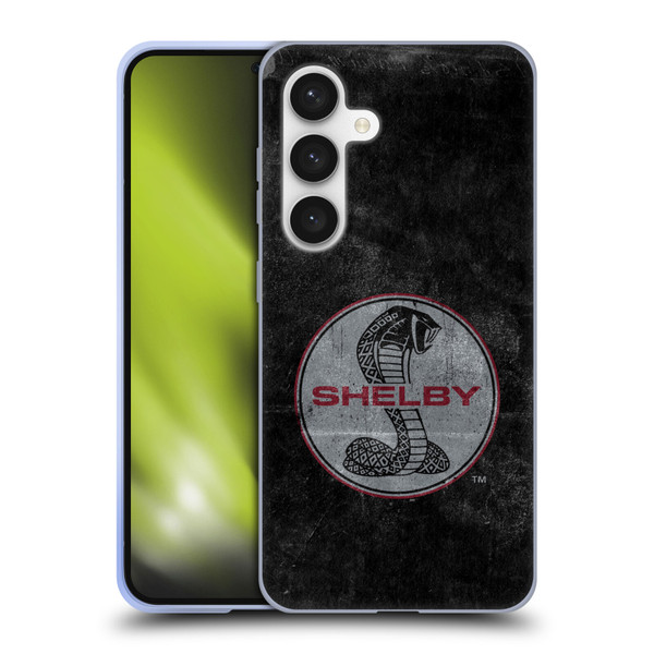 Shelby Logos Distressed Black Soft Gel Case for Samsung Galaxy S24 5G