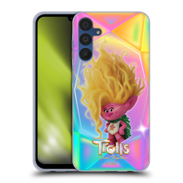 Trolls 3: Band Together Graphics Viva Soft Gel Case for Samsung Galaxy A15