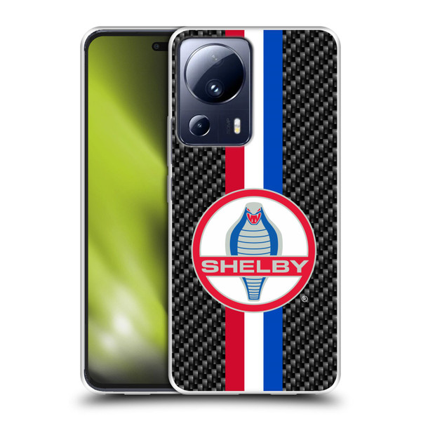 Shelby Logos Carbon Fiber Soft Gel Case for Xiaomi 13 Lite 5G
