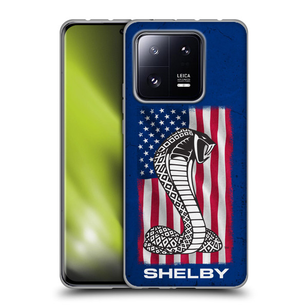 Shelby Logos American Flag Soft Gel Case for Xiaomi 13 Pro 5G