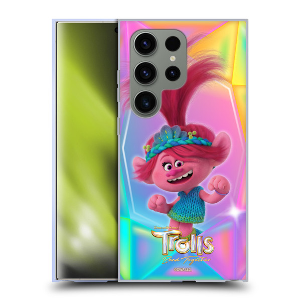 Trolls 3: Band Together Graphics Poppy Soft Gel Case for Samsung Galaxy S24 Ultra 5G