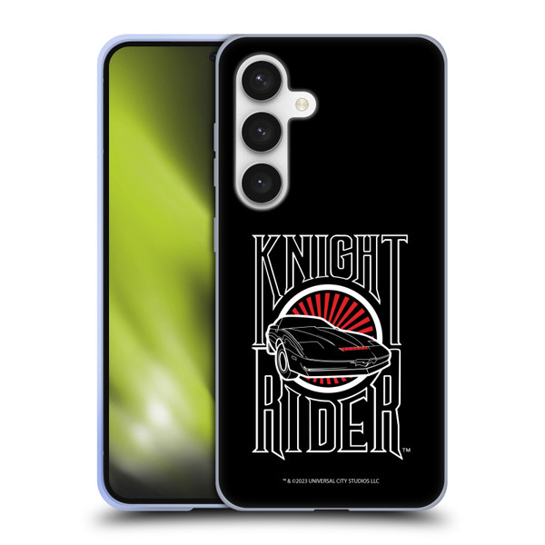 Knight Rider Core Graphics Logo Soft Gel Case for Samsung Galaxy S24 5G