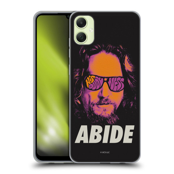 The Big Lebowski Graphics The Dude Neon Soft Gel Case for Samsung Galaxy A05