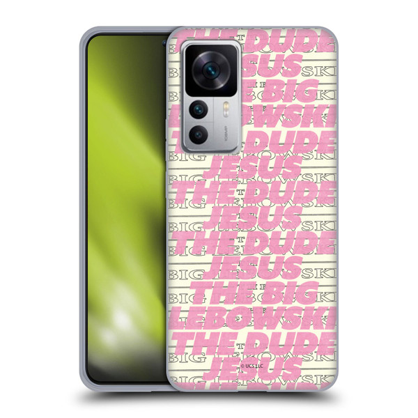 The Big Lebowski Graphics Typography Soft Gel Case for Xiaomi 12T 5G / 12T Pro 5G / Redmi K50 Ultra 5G