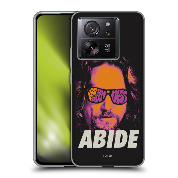 The Big Lebowski Graphics The Dude Neon Soft Gel Case for Xiaomi 13T 5G / 13T Pro 5G