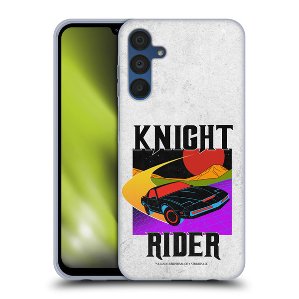 Knight Rider Graphics Kitt Speed Soft Gel Case for Samsung Galaxy A15