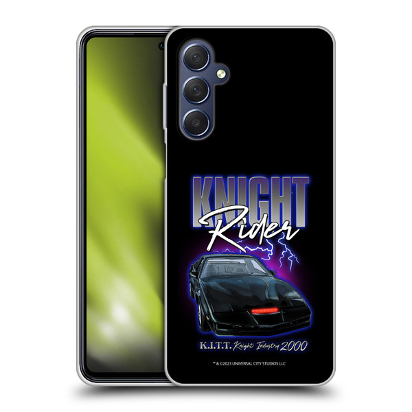 Knight Rider Graphics Kitt 2000 Soft Gel Case for Samsung Galaxy M54 5G
