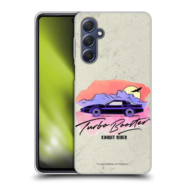 Knight Rider Graphics Turbo Booster Soft Gel Case for Samsung Galaxy M54 5G