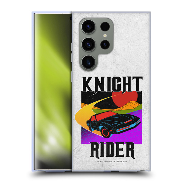 Knight Rider Graphics Kitt Speed Soft Gel Case for Samsung Galaxy S24 Ultra 5G