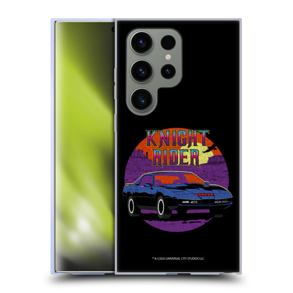 Knight Rider Graphics Kitt Vintage Soft Gel Case for Samsung Galaxy S24 Ultra 5G