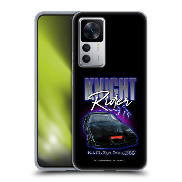 Knight Rider Graphics Kitt 2000 Soft Gel Case for Xiaomi 12T 5G / 12T Pro 5G / Redmi K50 Ultra 5G