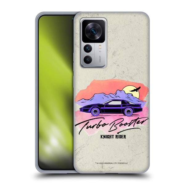 Knight Rider Graphics Turbo Booster Soft Gel Case for Xiaomi 12T 5G / 12T Pro 5G / Redmi K50 Ultra 5G