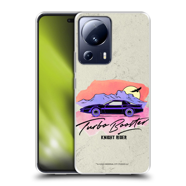 Knight Rider Graphics Turbo Booster Soft Gel Case for Xiaomi 13 Lite 5G