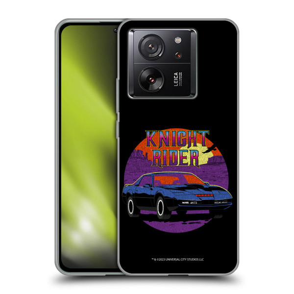 Knight Rider Graphics Kitt Vintage Soft Gel Case for Xiaomi 13T 5G / 13T Pro 5G