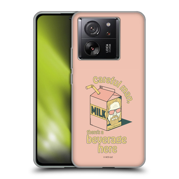 The Big Lebowski Retro The Dude Milk Soft Gel Case for Xiaomi 13T 5G / 13T Pro 5G