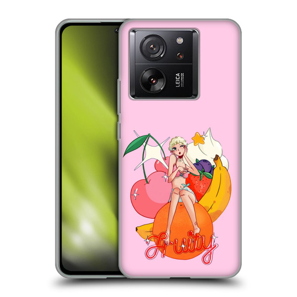 Chloe Moriondo Graphics Fruity Soft Gel Case for Xiaomi 13T 5G / 13T Pro 5G