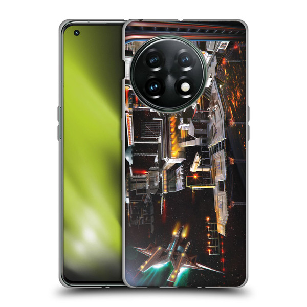 Anthony Christou Art Space Station Soft Gel Case for OnePlus 11 5G