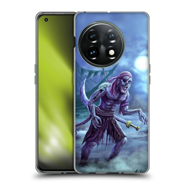 Anthony Christou Art Zombie Pirate Soft Gel Case for OnePlus 11 5G