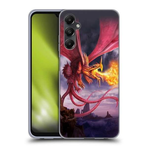 Anthony Christou Art Fire Dragon Soft Gel Case for Samsung Galaxy A05s