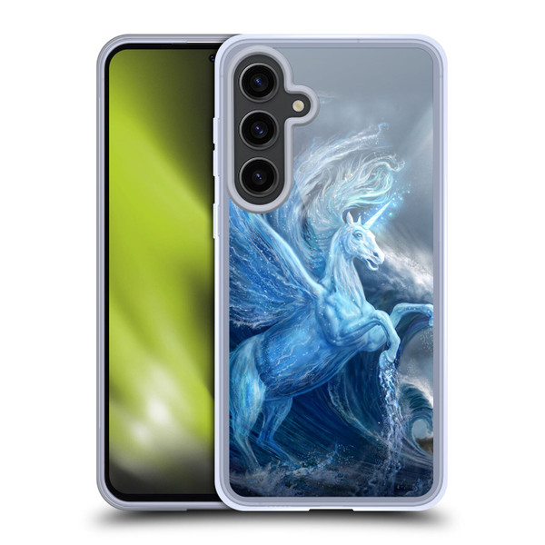 Anthony Christou Art Water Pegasus Soft Gel Case for Samsung Galaxy S24+ 5G