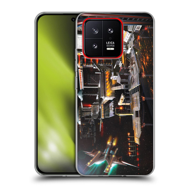 Anthony Christou Art Space Station Soft Gel Case for Xiaomi 13 5G
