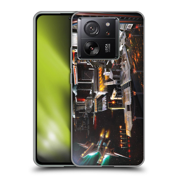 Anthony Christou Art Space Station Soft Gel Case for Xiaomi 13T 5G / 13T Pro 5G