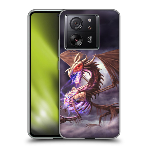 Anthony Christou Fantasy Art Bone Dragon Soft Gel Case for Xiaomi 13T 5G / 13T Pro 5G