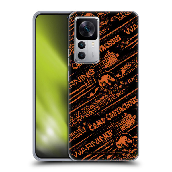 Jurassic World: Camp Cretaceous Character Art Pattern Danger Soft Gel Case for Xiaomi 12T 5G / 12T Pro 5G / Redmi K50 Ultra 5G