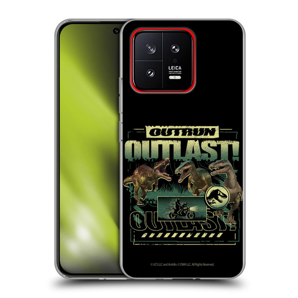 Jurassic World: Camp Cretaceous Dinosaur Graphics Outlast Soft Gel Case for Xiaomi 13 5G