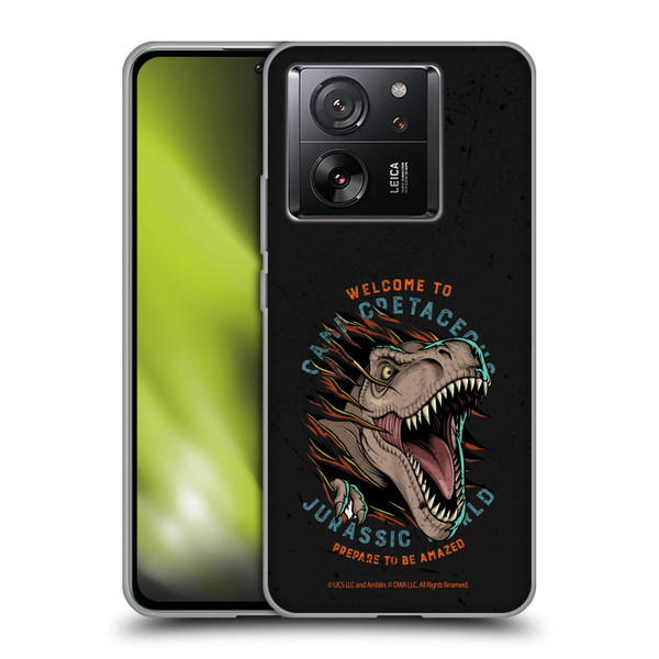 Jurassic World: Camp Cretaceous Dinosaur Graphics Welcome Soft Gel Case for Xiaomi 13T 5G / 13T Pro 5G