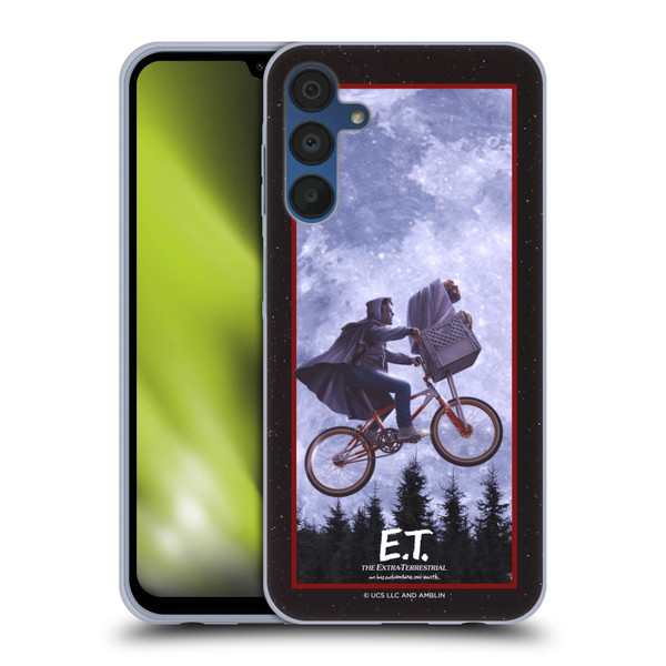 E.T. Graphics Night Bike Rides Soft Gel Case for Samsung Galaxy A15