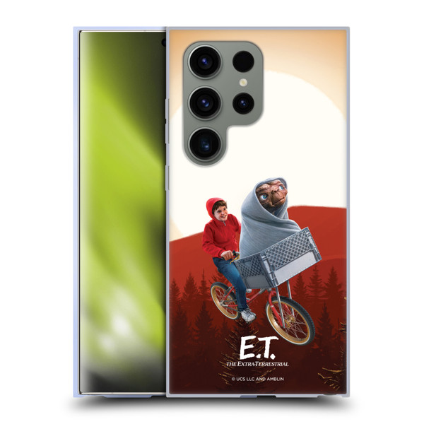 E.T. Graphics Elliot And E.T. Soft Gel Case for Samsung Galaxy S24 Ultra 5G