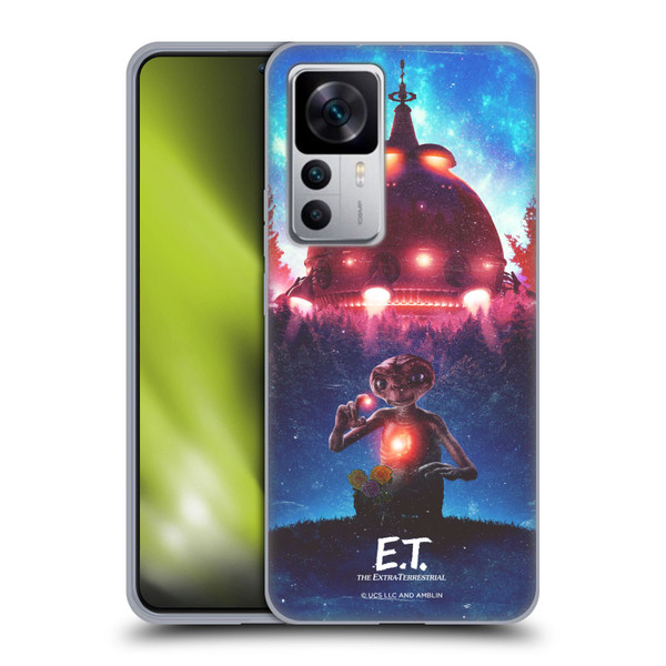 E.T. Graphics Spaceship Soft Gel Case for Xiaomi 12T 5G / 12T Pro 5G / Redmi K50 Ultra 5G