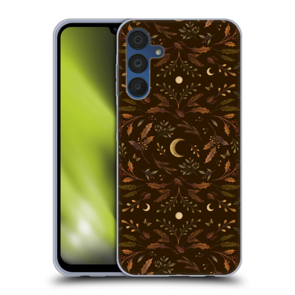 Episodic Drawing Art Winter Merry Patterns Soft Gel Case for Samsung Galaxy A15