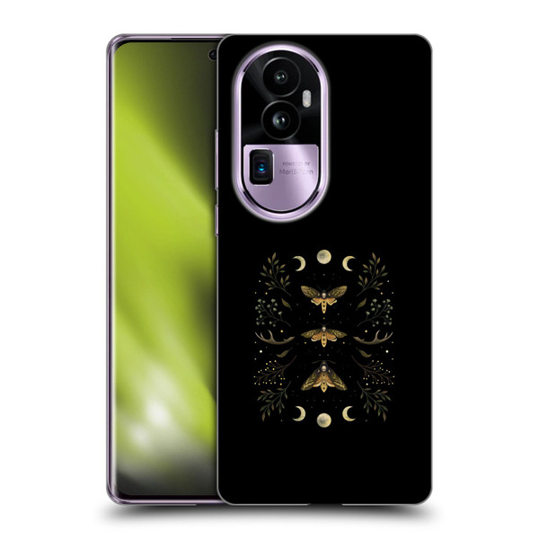 Episodic Drawing Illustration Animals Death Head Moth Night Soft Gel Case for OPPO Reno10 Pro+