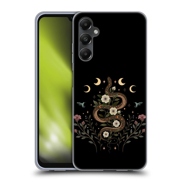 Episodic Drawing Illustration Animals Serpent Spell Soft Gel Case for Samsung Galaxy A05s