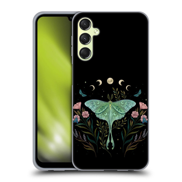 Episodic Drawing Illustration Animals Luna And Forester Soft Gel Case for Samsung Galaxy A24 4G / Galaxy M34 5G