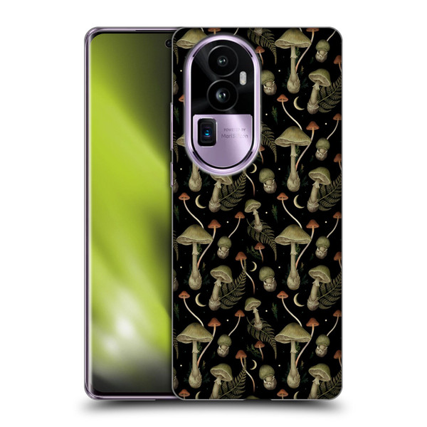 Episodic Drawing Pattern Death Cap Soft Gel Case for OPPO Reno10 Pro+