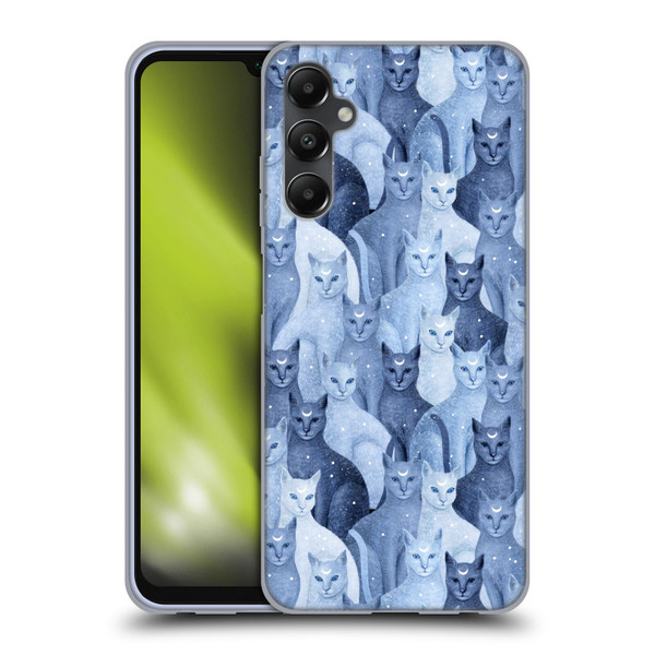Episodic Drawing Pattern Cats Soft Gel Case for Samsung Galaxy A05s