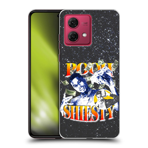 Pooh Shiesty Graphics Art Soft Gel Case for Motorola Moto G84 5G