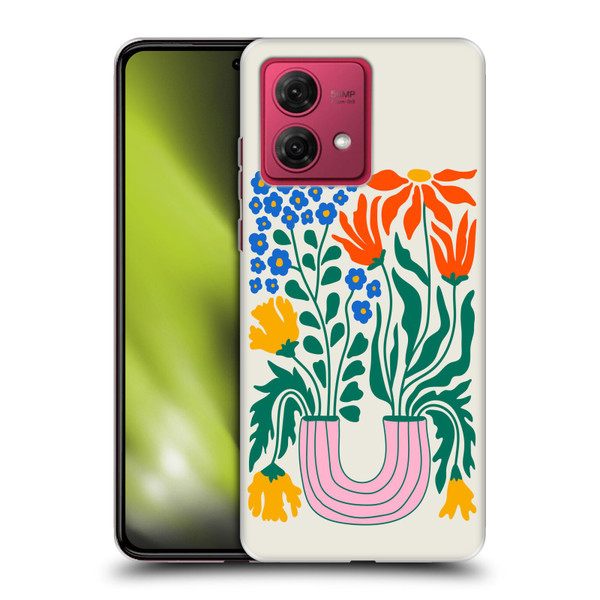 Ayeyokp Plants And Flowers Withering Flower Market Soft Gel Case for Motorola Moto G84 5G