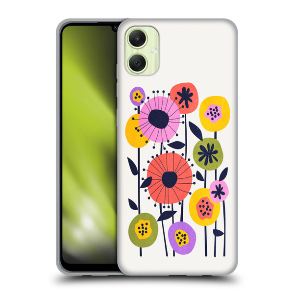 Ayeyokp Plants And Flowers Minimal Flower Market Soft Gel Case for Samsung Galaxy A05