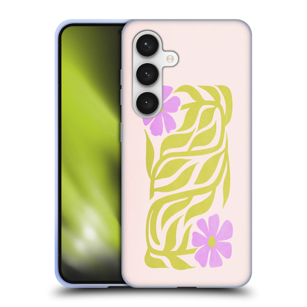 Ayeyokp Plants And Flowers Flower Market Les Fleurs Color Soft Gel Case for Samsung Galaxy S24 5G