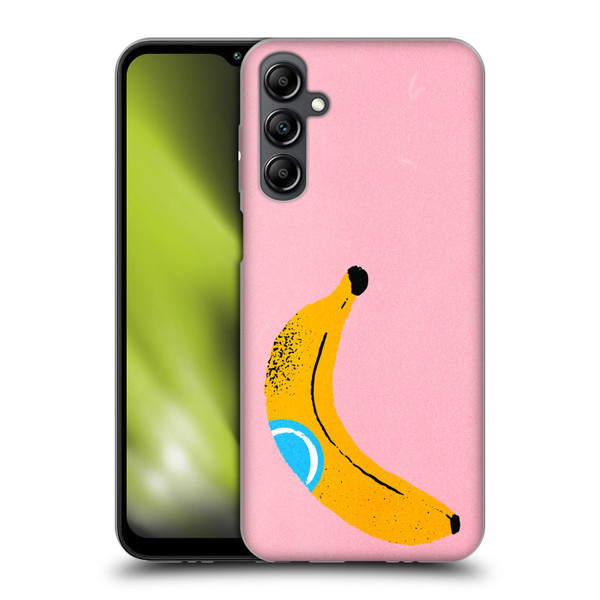 Ayeyokp Pop Banana Pop Art Soft Gel Case for Samsung Galaxy M14 5G