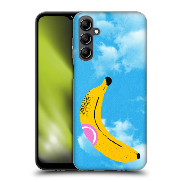 Ayeyokp Pop Banana Pop Art Sky Soft Gel Case for Samsung Galaxy M14 5G