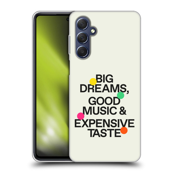 Ayeyokp Pop Big Dreams, Good Music Soft Gel Case for Samsung Galaxy M54 5G