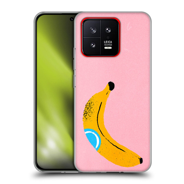 Ayeyokp Pop Banana Pop Art Soft Gel Case for Xiaomi 13 5G