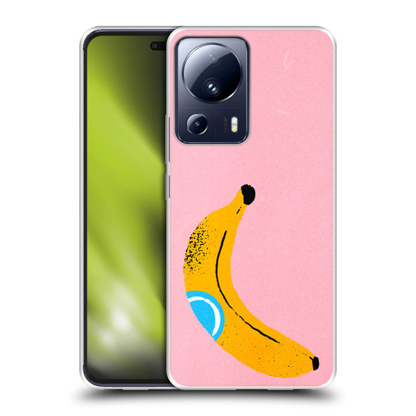 Ayeyokp Pop Banana Pop Art Soft Gel Case for Xiaomi 13 Lite 5G