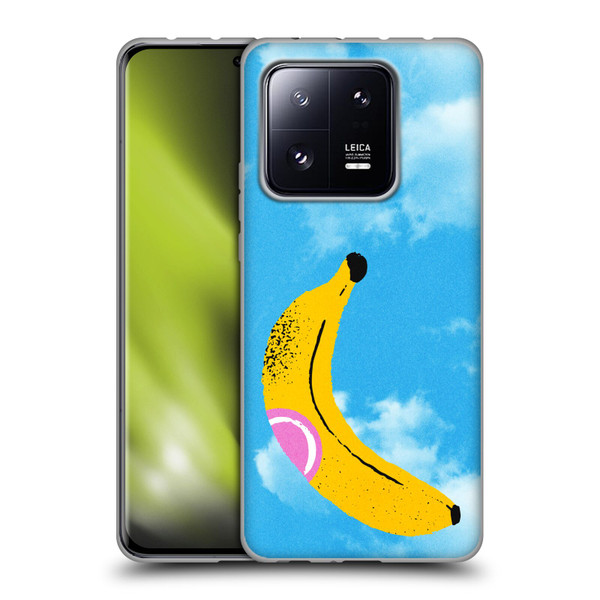 Ayeyokp Pop Banana Pop Art Sky Soft Gel Case for Xiaomi 13 Pro 5G