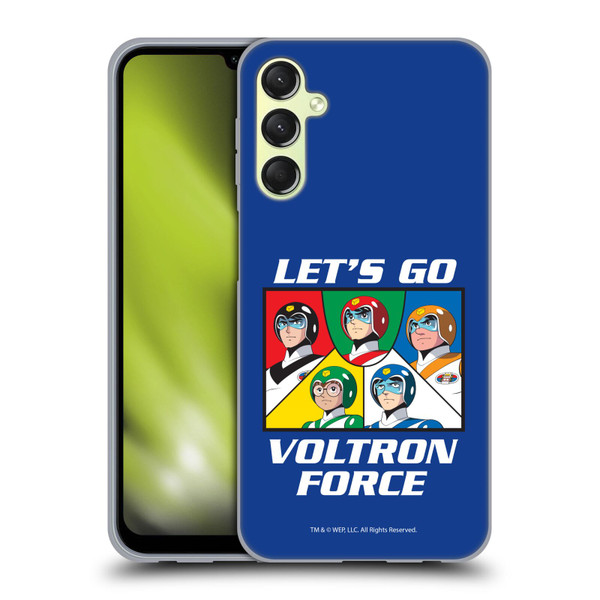 Voltron Graphics Go Voltron Force Soft Gel Case for Samsung Galaxy A24 4G / Galaxy M34 5G